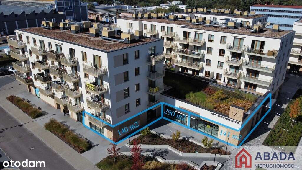 narożny lokal | 6 wejść | Podział 140|290|141-0