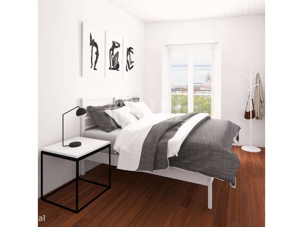 Apartamento T1+1, na Calçada do Menino Deus, Lisboa - Grande imagem: 5/12