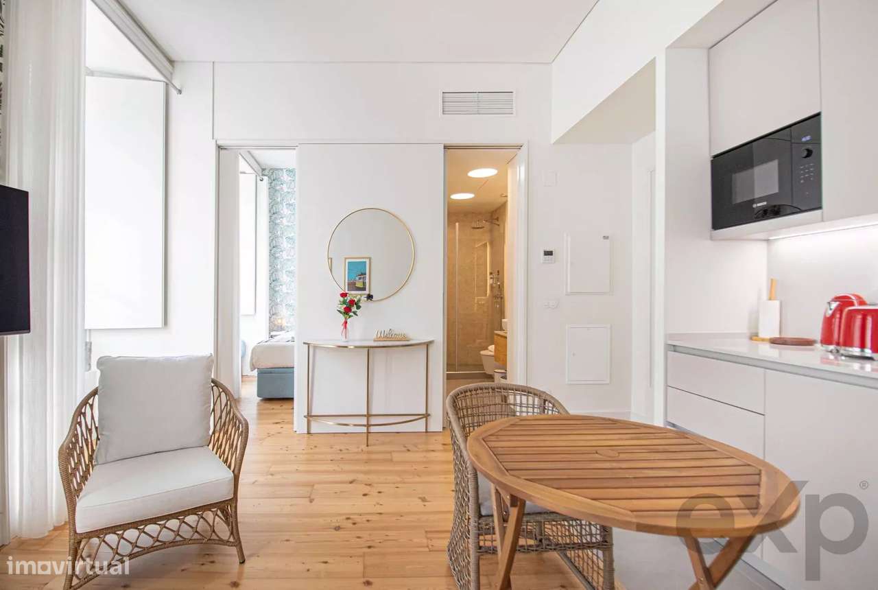 Apartamento T1 de luxo numa das zonas mais prestigiadas e vibrantes da - Grande imagem: 3/35