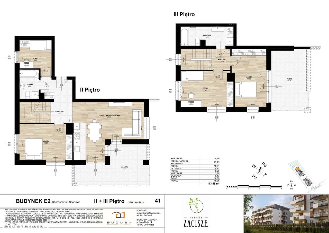 Osiedle Zacisze | Piękny Apartament Dwupoziomowy ! - Pełny obrazek: 2/8