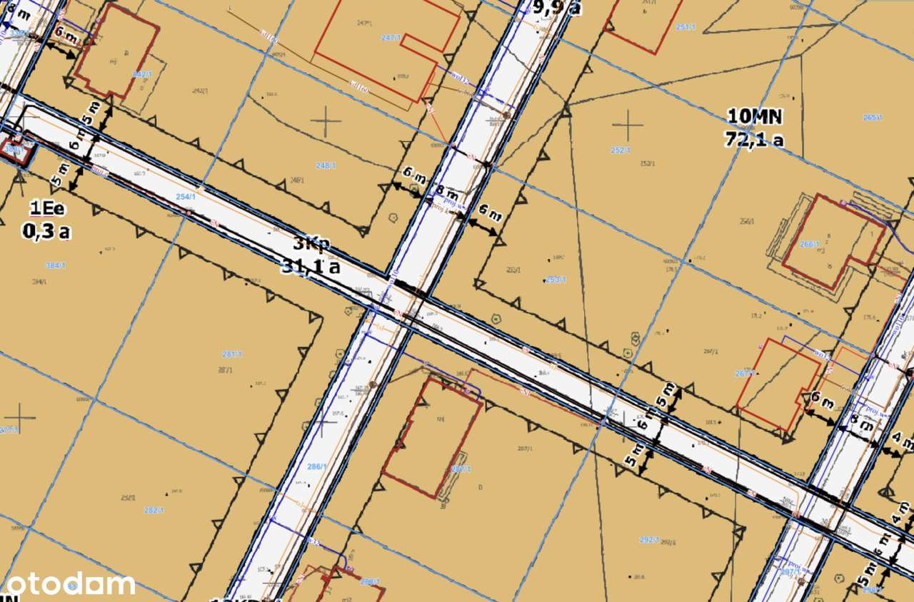 Urokliwa działka w centrum Osiedla Górki-6