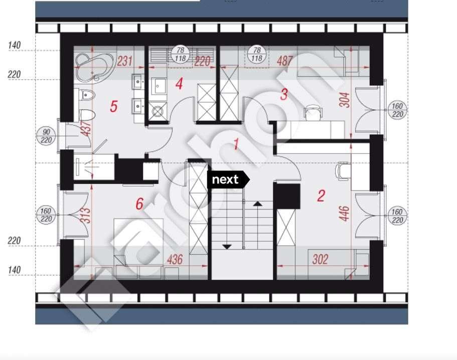 Dom wolnostojący,stan deweloperski,Wola Rzędzińska-8