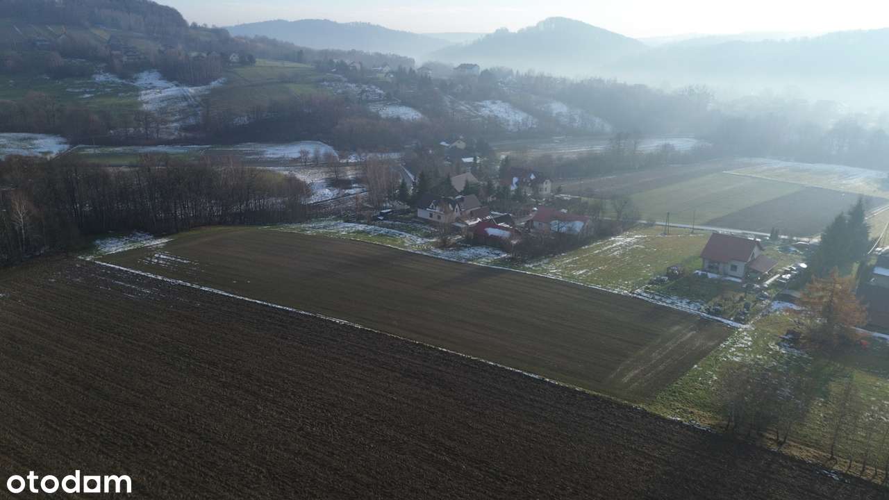 Na sprzedaż działka rolno zagrodowa 1.05 HA Babica gmina Wadowice-8