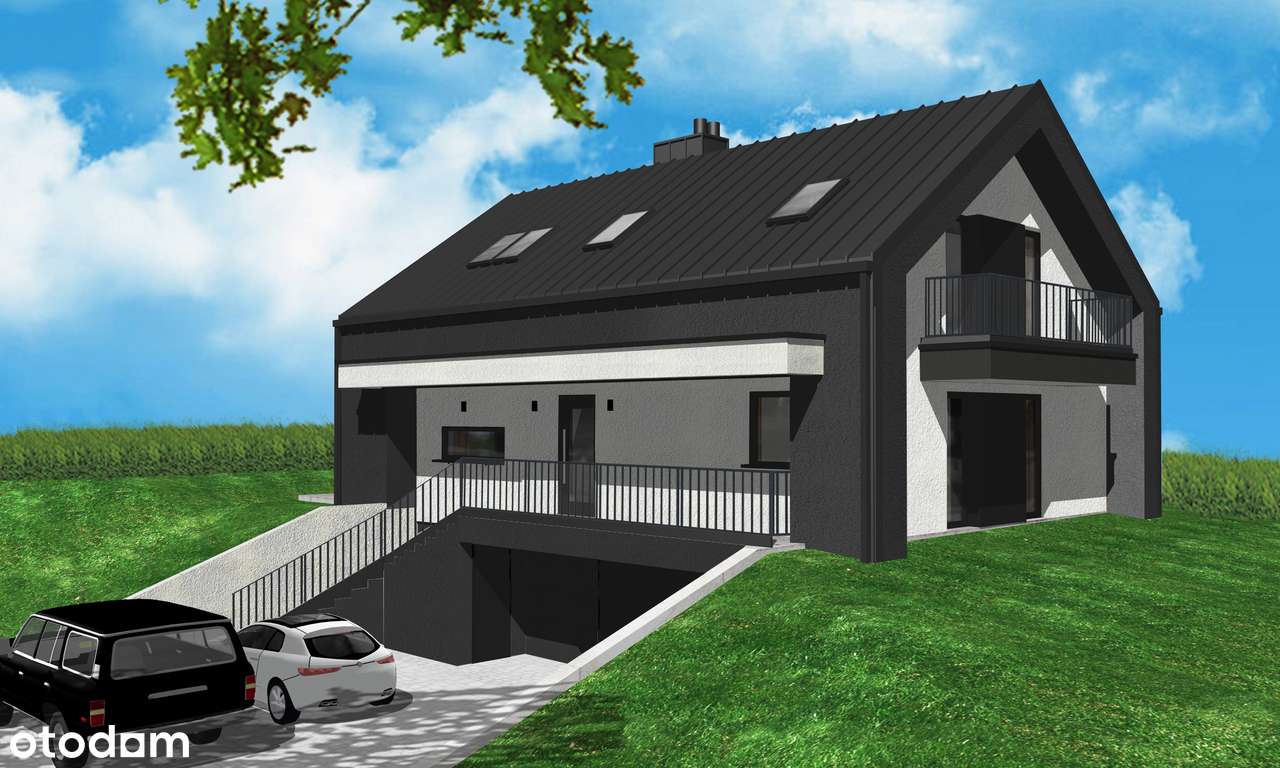 Nowoczesny dom jednorodzinny na sprzedaż – Łapczyca, ul. Do Raju-1