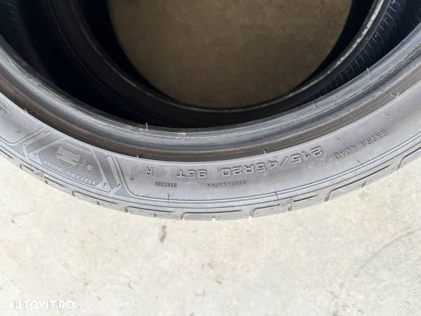 vând 2 anvelope 215/45/20 goodyear ca noi - 4