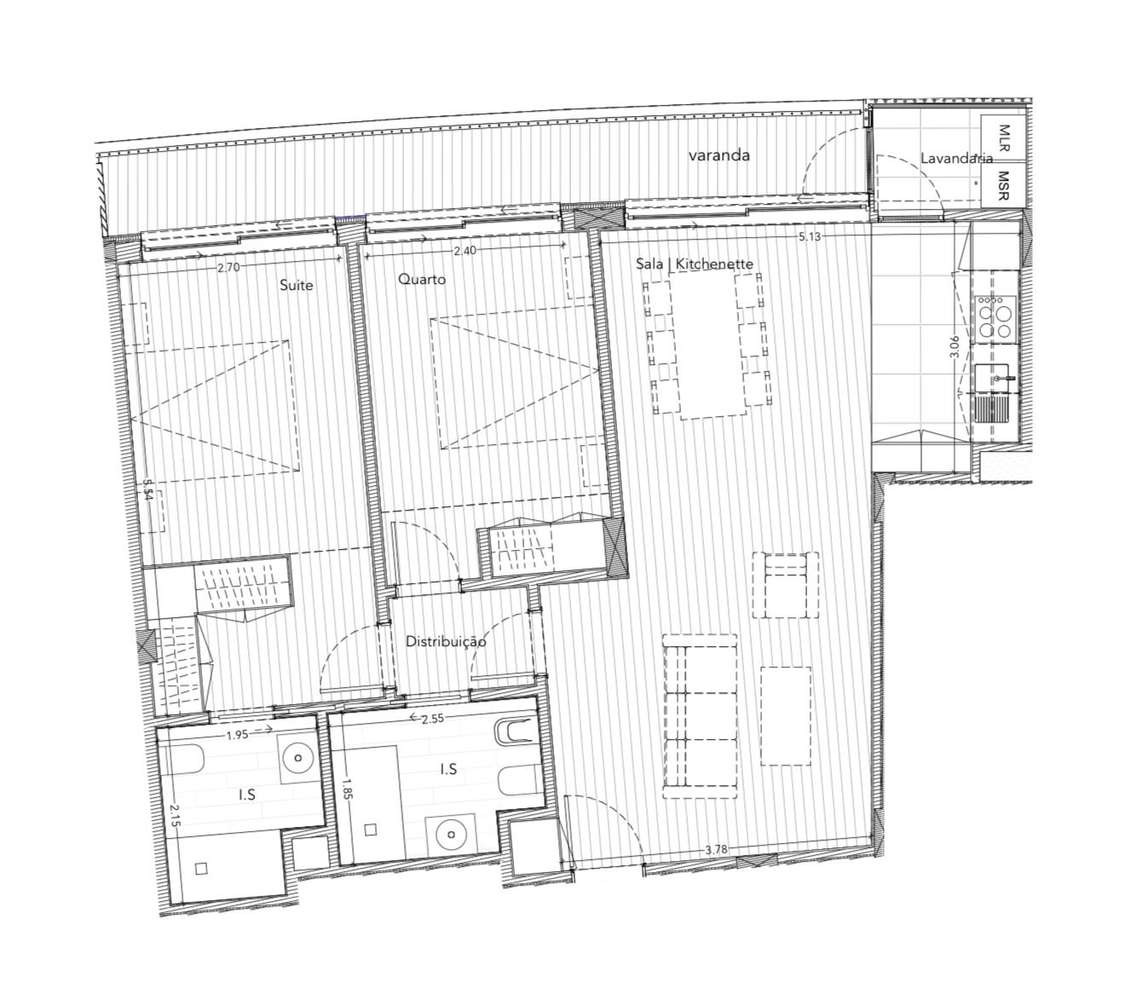 T2 Semi-Novo com varanda na Madalena-24