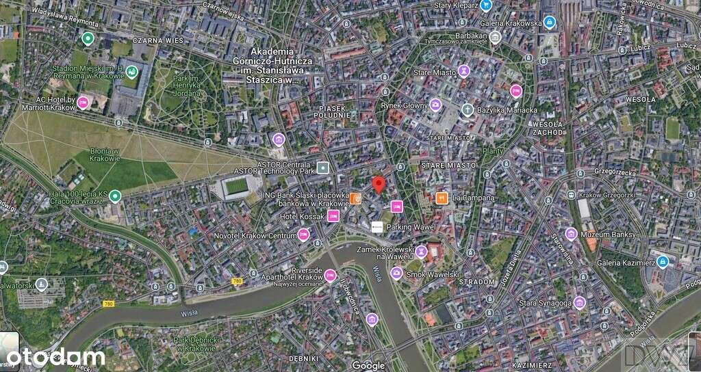 2 lub 3 pokoje,62m2,balkon,widok na Wawel-18