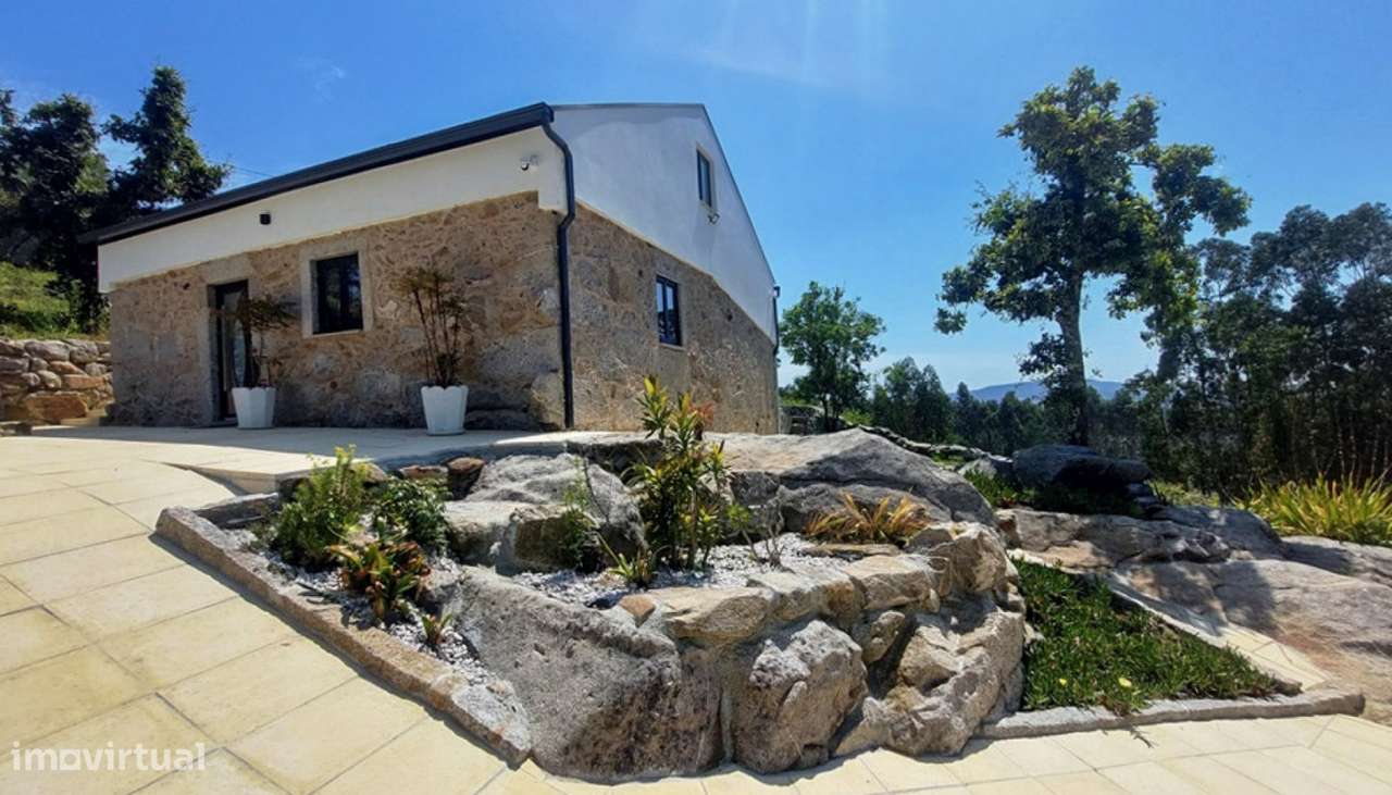 Venda de moradia V2 em pedra restaurada,Vila de Punhe,Viana do Castelo-16