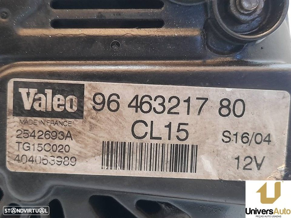 ALTERNADOR PEUGEOT 807 2004 - 3