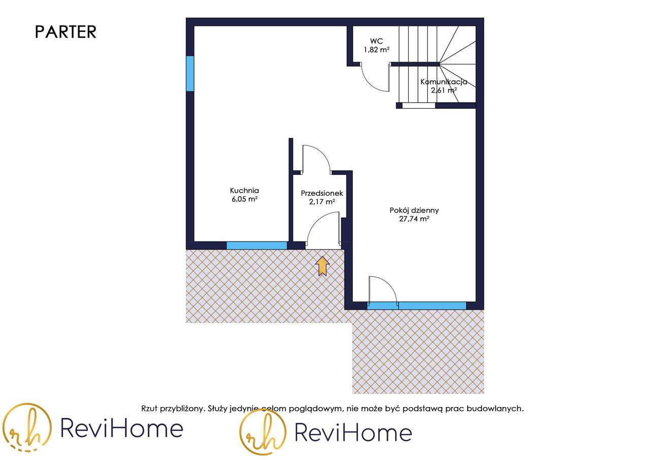 Segment skrajny ul. Radziwiłłówny, 111m2 - 5 pokoi, ogród-17