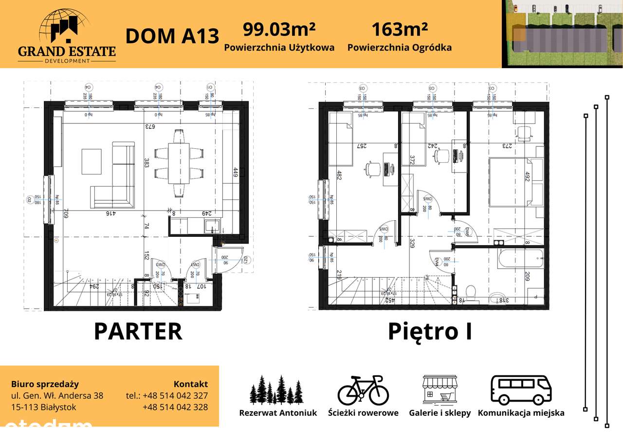 Piękny dom 99m2 A13 Lodowa Aleja w Białymstoku - Pełny obrazek: 5/6