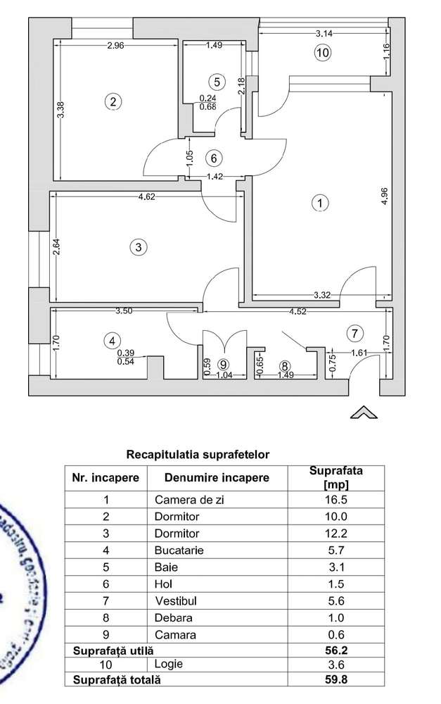 Dumul Taberei metrou Favorit LUX NOU renovat cu Centrala Termica-1