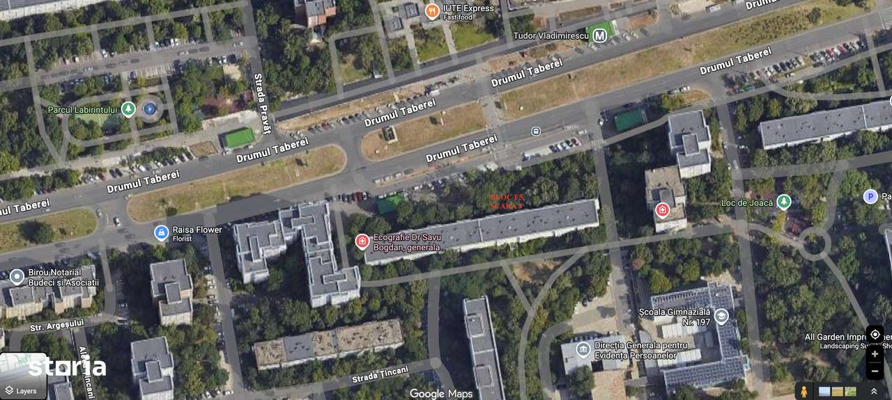 Apartament 4 camere, 88 mp, etaj 3, Dr Taberei, parcare, metrou, scoli