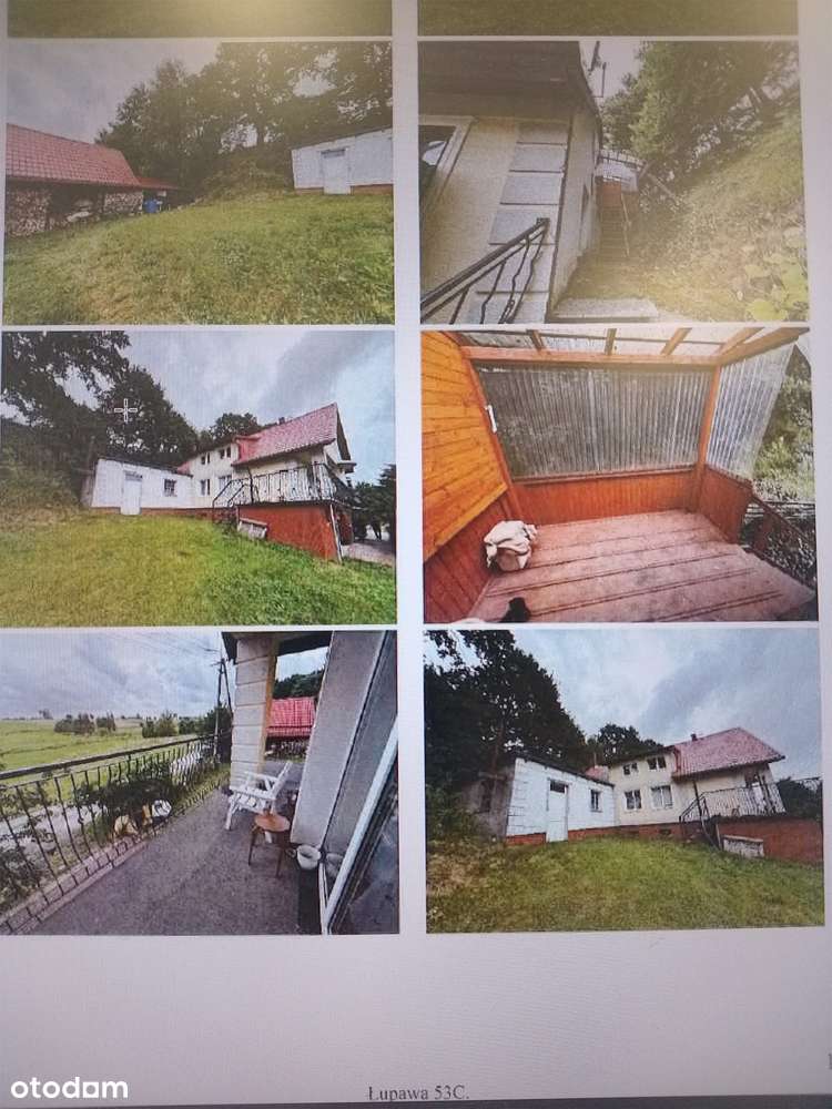 Syndyk sprzeda 1/4 udziału w domu i działce - Łupawa pow. słupski - Pełny obrazek: 2/4