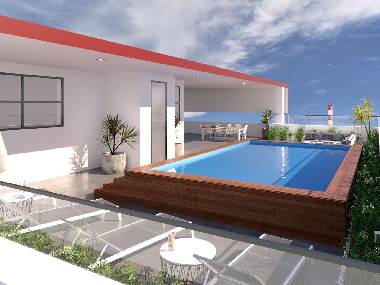 APARTAMENTOS DE LUXO COM PISCINA NO ROOFTOP - Grande imagem: 1/16