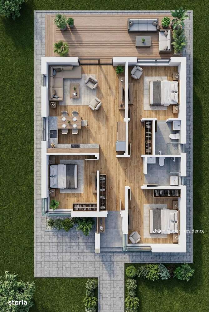 Casa individuala | 4 Camere | Asfalt | Berceni-1