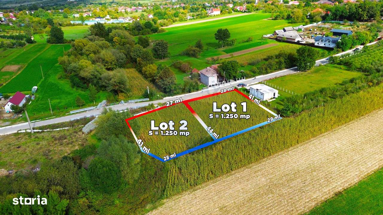 DE VÂNZARE TEREN INTRAVILAN SAU PARCELA – Șomcuta Mare (0% comision) - Imagine principală: 1/6