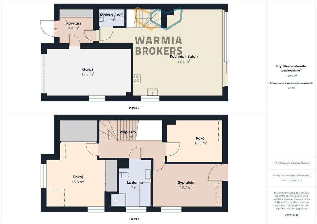 Dom 120 m² Brąswałd - energooszczędny, gotowy-16
