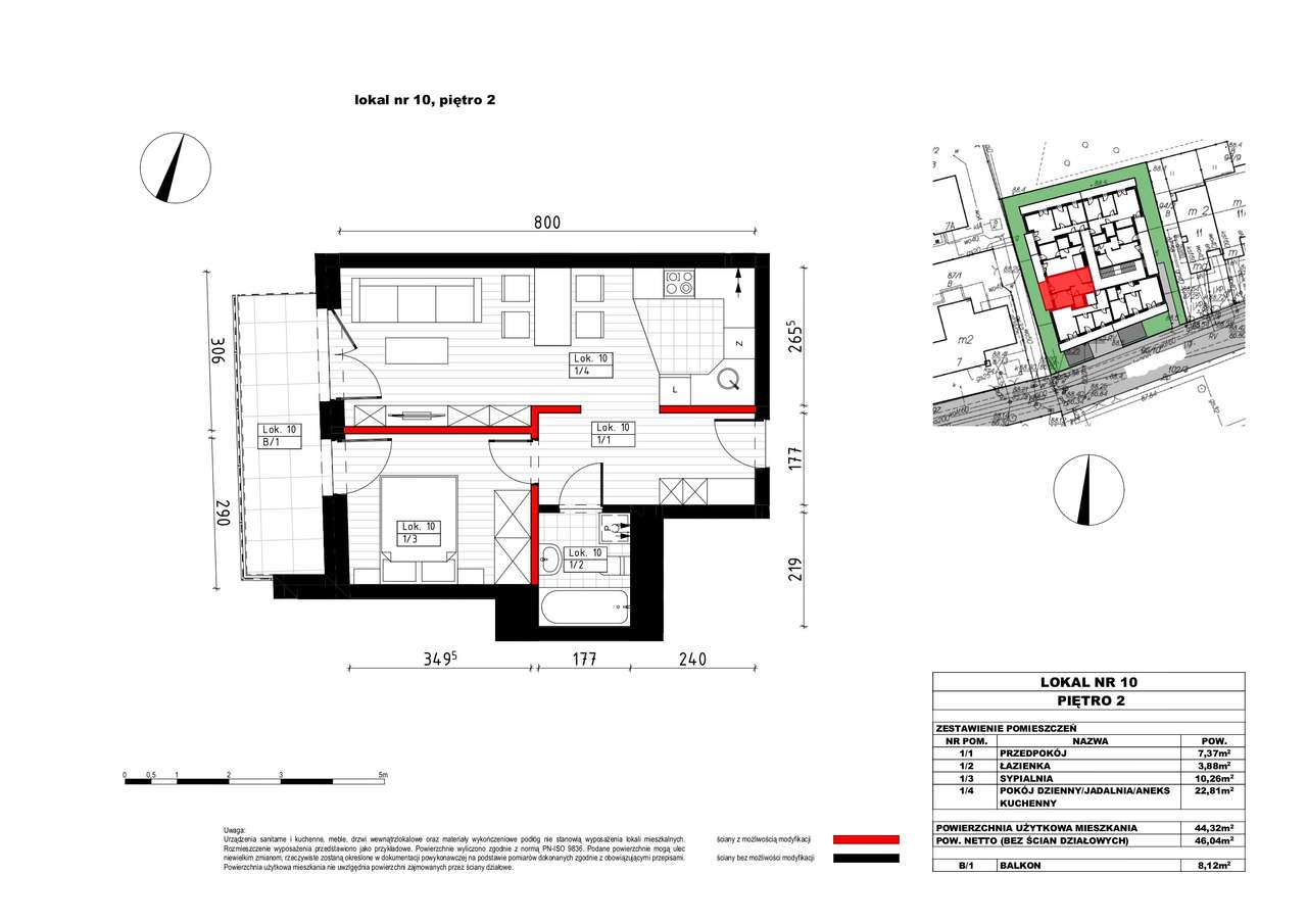 Mieszkanie 61,32m2, 3 pokoje, balkon, garaż !!!-16