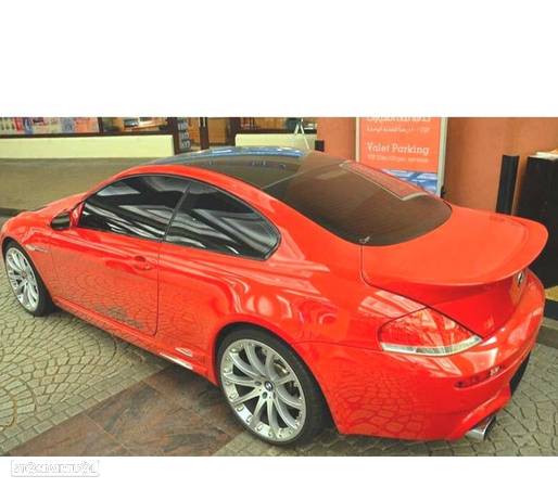 SPOILER TRASEIRO PARA BMW SERI 6 E63 AILERONLOOK TRUNK 04- - 2