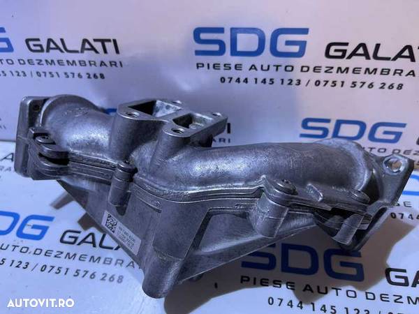 Cot Suport EGR Racord Galerie Admisie Opel Astra H 1.7 CDTI 2007 - 2010 Cod 8973858235 - 4