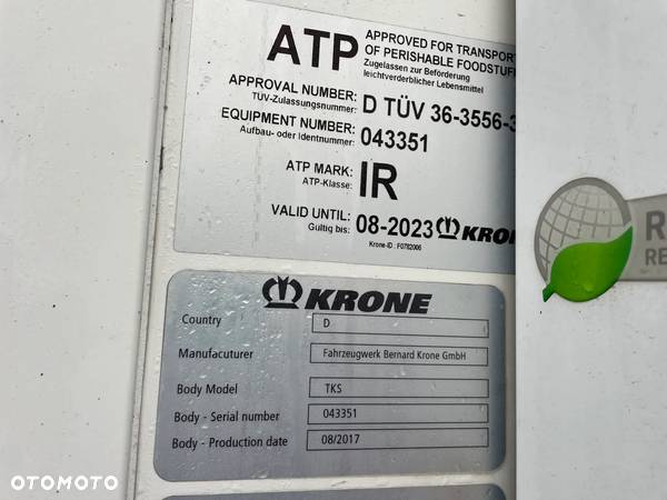 Krone Chłodnia Hakowa, Thermo King SLXi 400 - 33