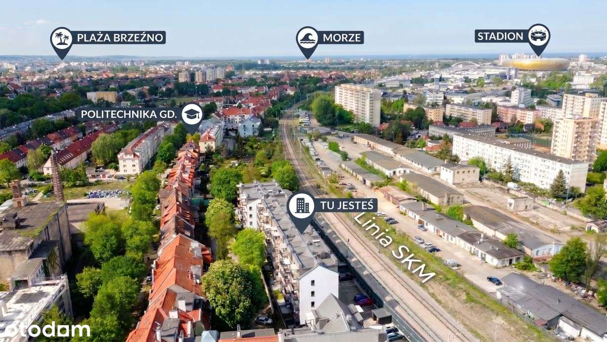 Apartment for rent with a price drop in Gdańsk