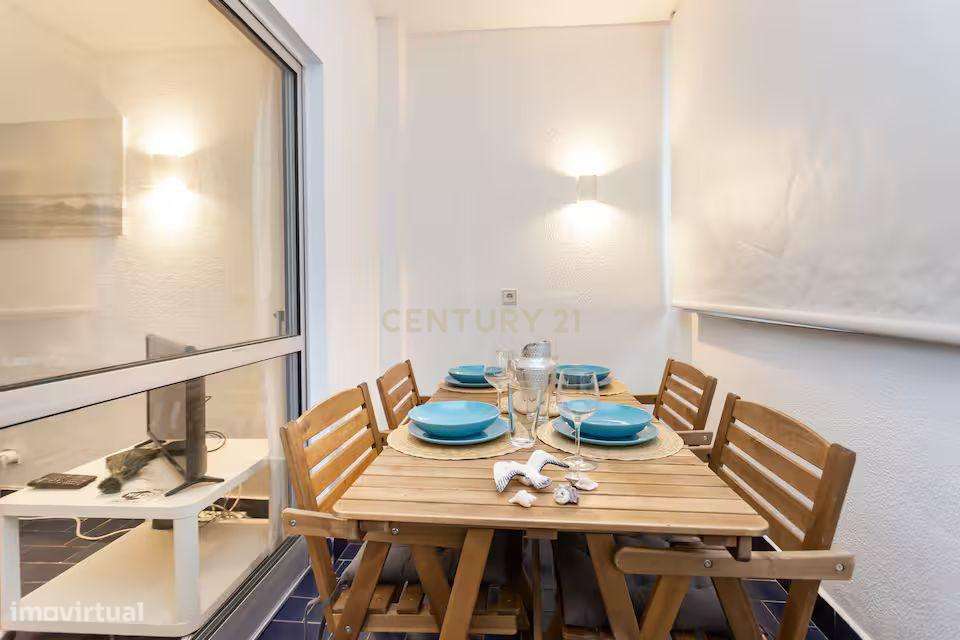 Apartamento T0 com Vista Mar na Costa da Caparica, totalmente equipado-8