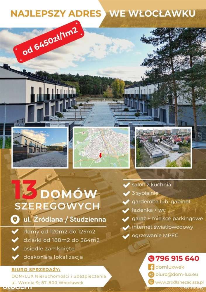 Nowy dom szeregowy os. Południe ul. Źródlana - Pełny obrazek: 5/20