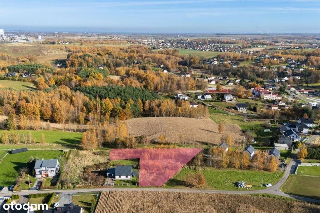 Działka w pięknym otoczeniu z komfortowym dojazdem i mediami w drodze-5