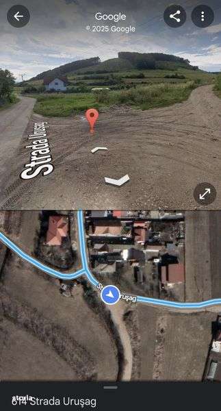 Vand teren de casa , duplex ,la asfalt Luna de sus 1000mp - Imagine principală: 5/7