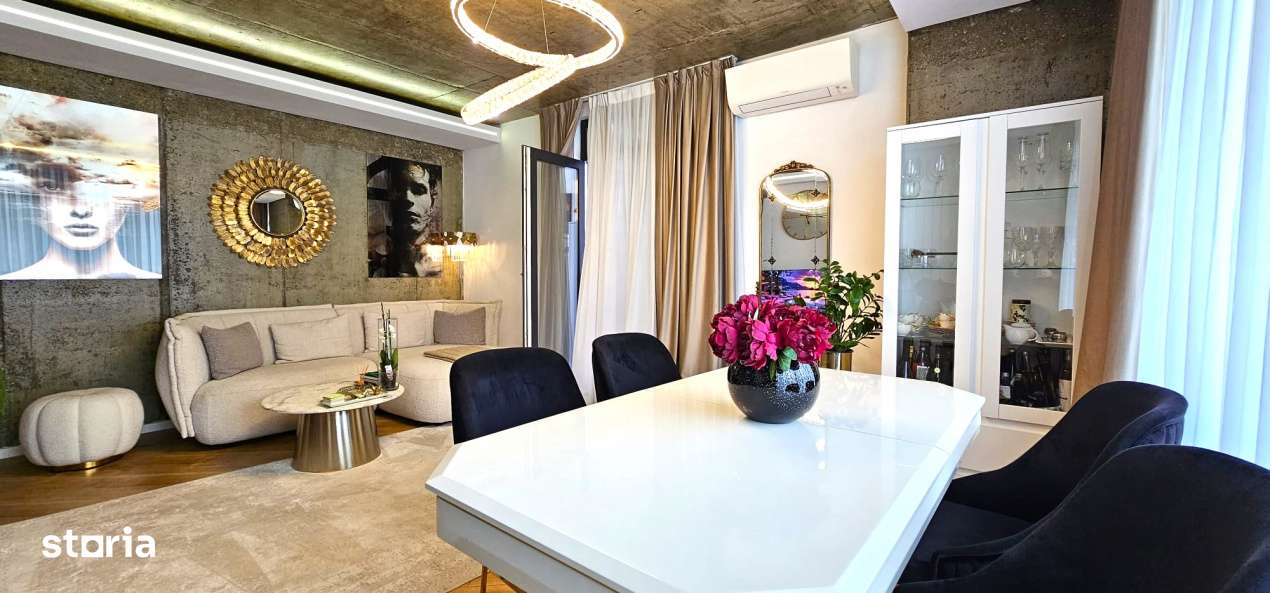 Apt LUX 2 camere, mobilat, utilat, loc de parcare INCLUS-3