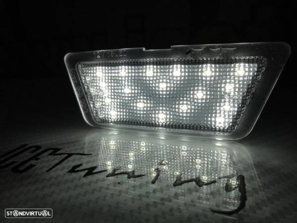 Suporte De Lâmpada De Matricula Com Led Branco Para Opel Astra G 98-05 3/5 portas - 13