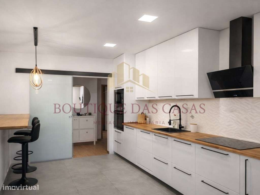 T2 Totalmente Remodelado com Terraço e Vista Desafogada | Rio Tinto - Grande imagem: 4/18