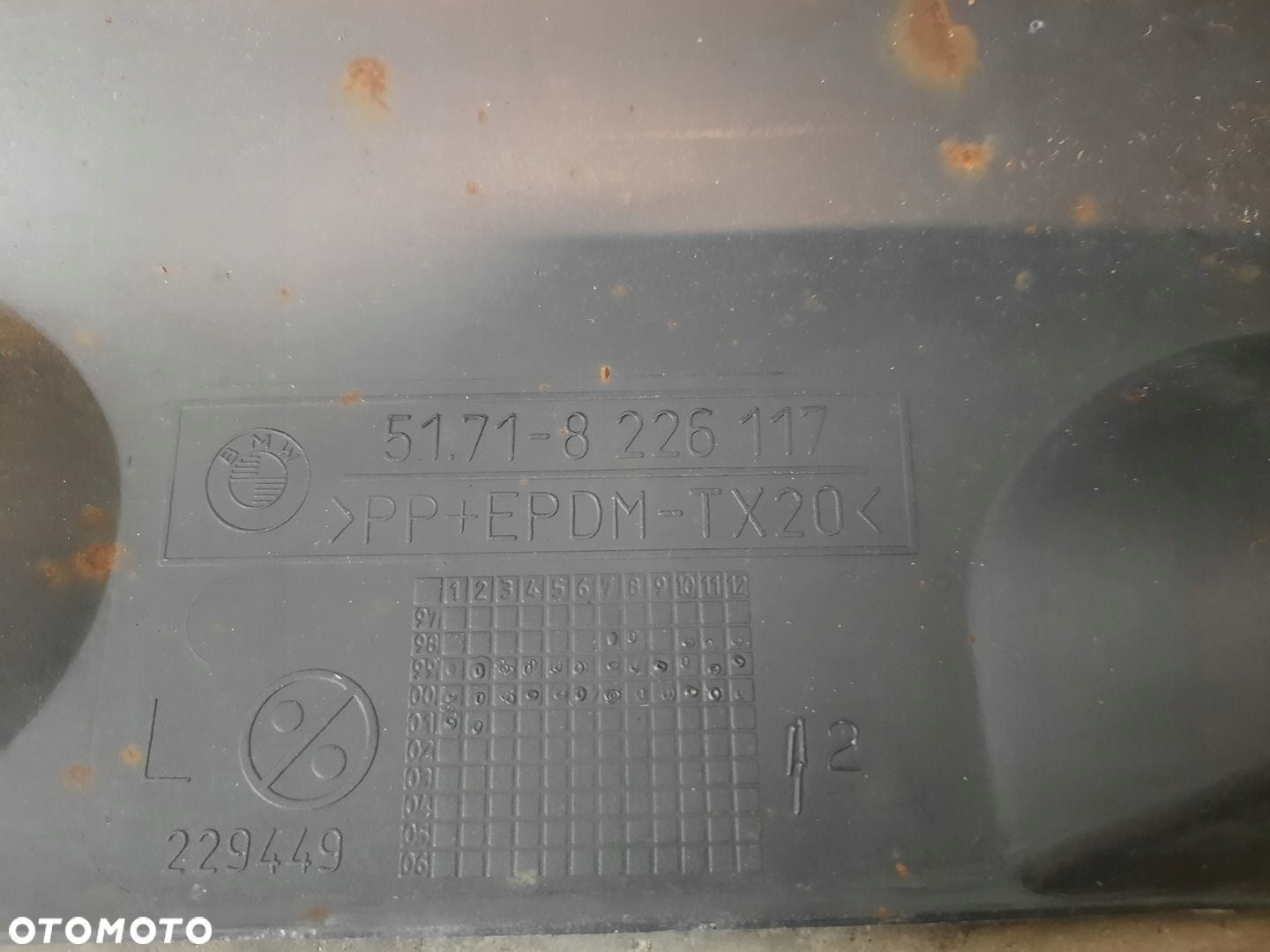 LISTWA PROGOWA NAKŁADKA LEWA BMW 3 E46 COUPE 8226117 - 6