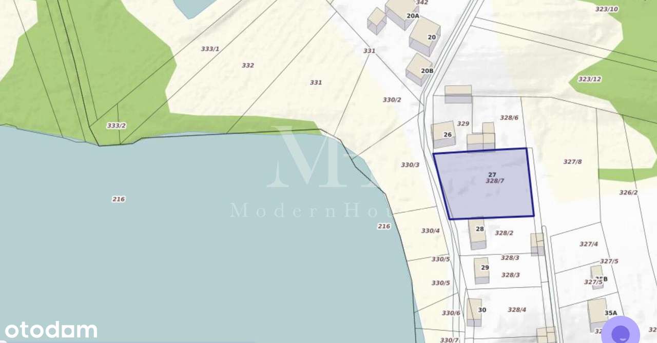 Działka nad jeziorem Orle - Pełny obrazek: 4/6