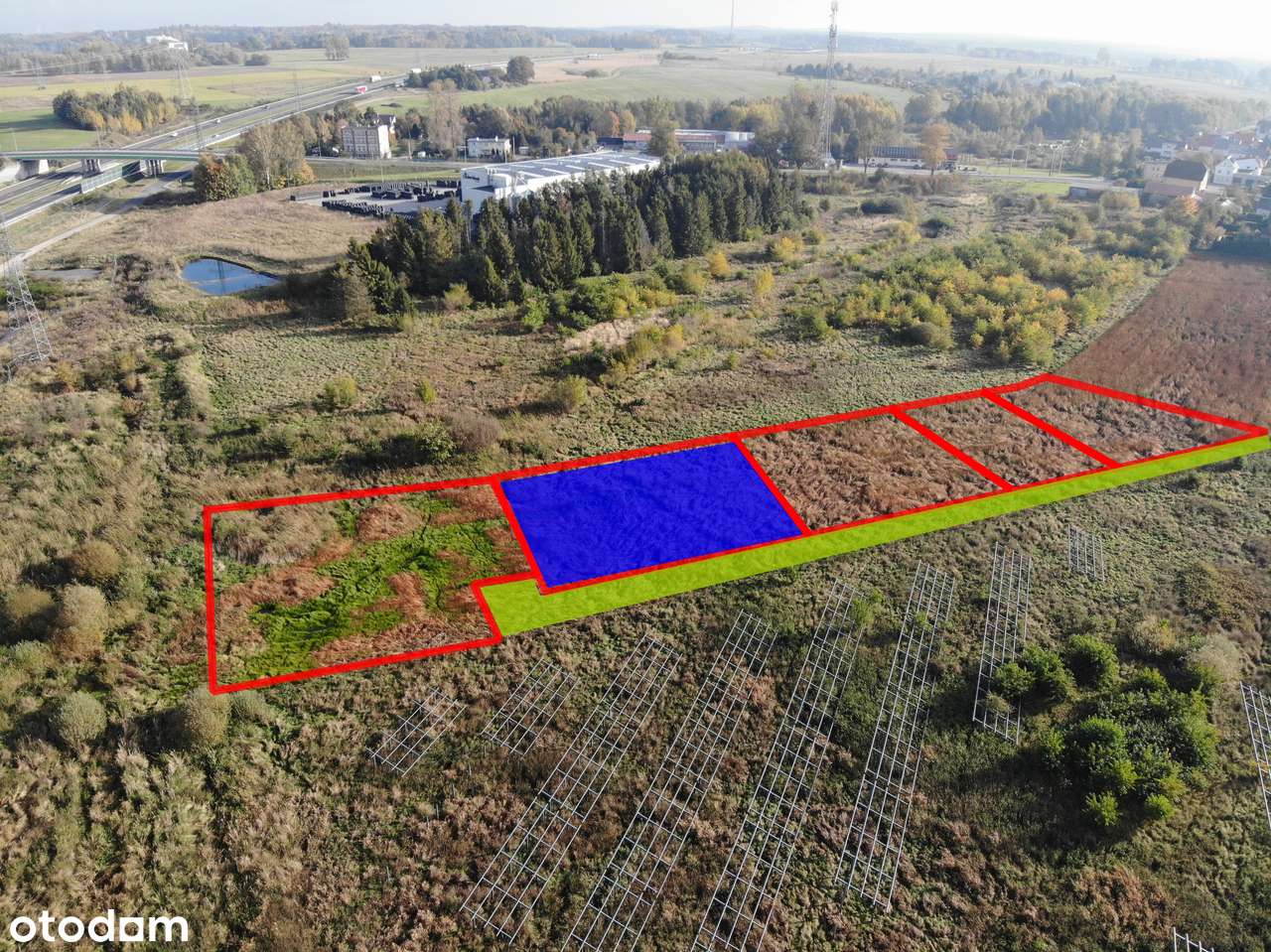 Działka budowlana Sianów, okolice ul. Dworcowej 800 m2-0