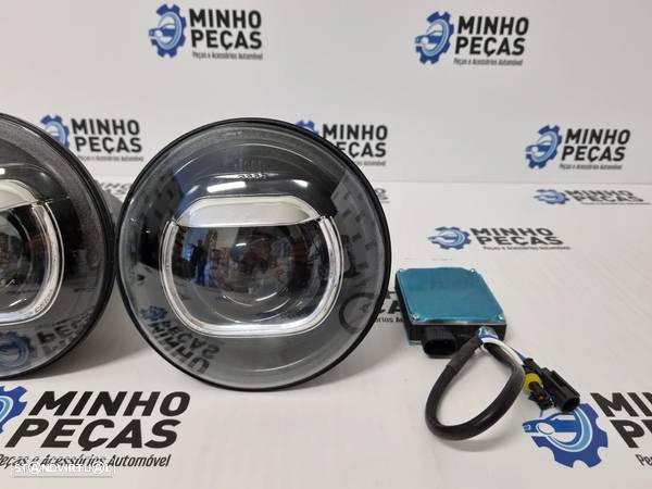 Faróis Jeep Wrangler JK Bi-Xênon HID - 6