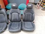 Interior din piele neagra pentru Audi A8 2013 impecabil. - 1