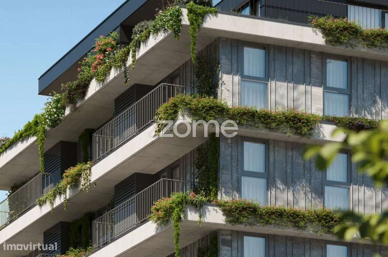 Apartamento T0 Novo em Condomínio Fechado "Acrescentar Residence" - Grande imagem: 2/13