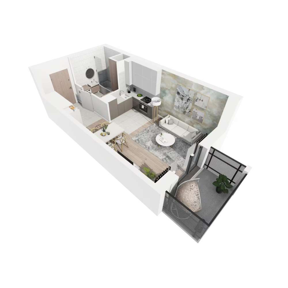 NAJTAŃSZA Nowa 30m - Kawalerka JEŻYCE - Pełny obrazek: 5/11