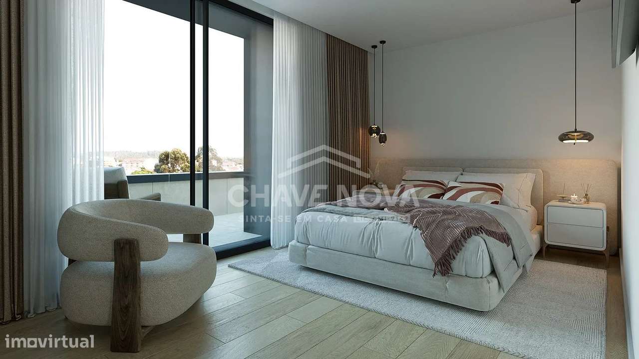 APARTAMENTO T2 NOVO NA Praia da Granja-6