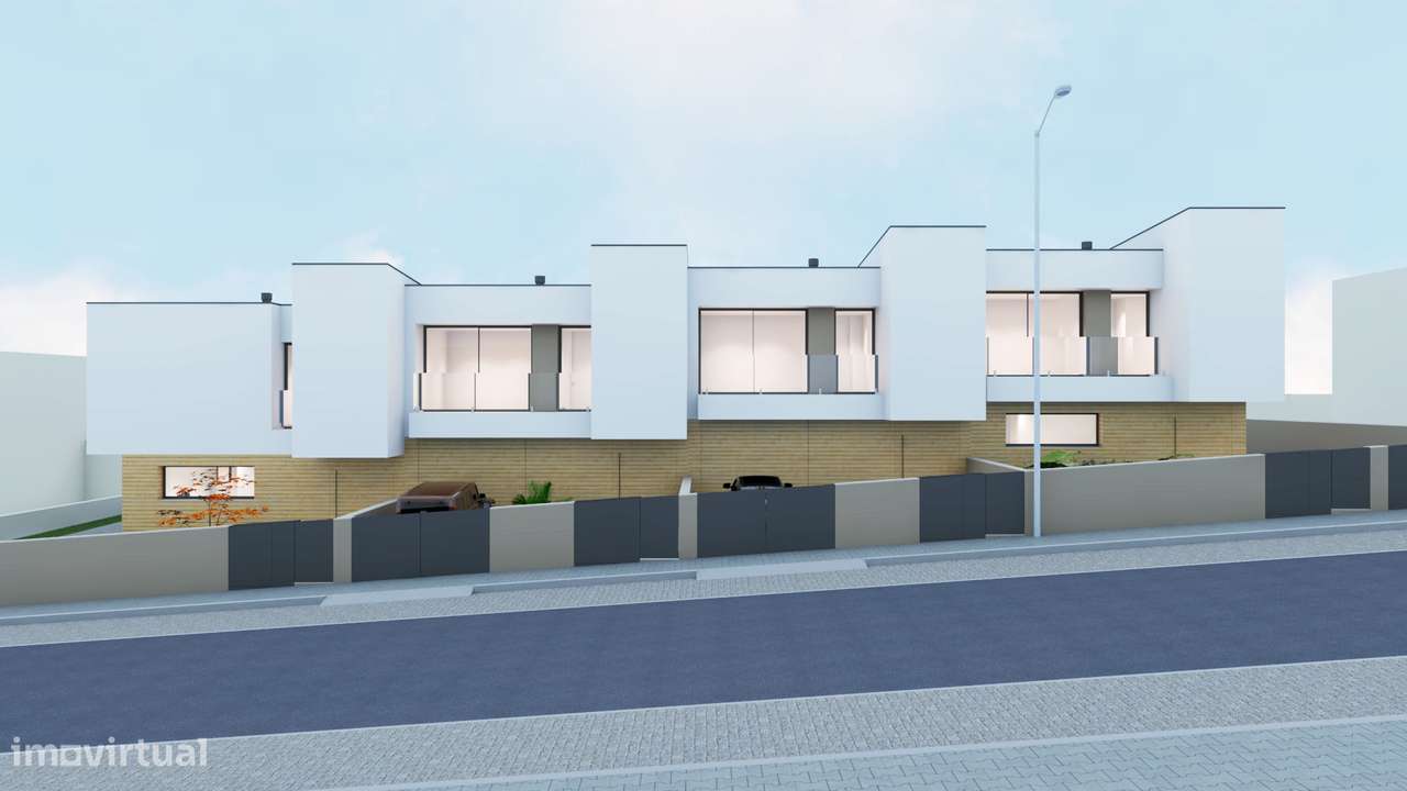 Excelente moradia em banda V3 em Arões-8