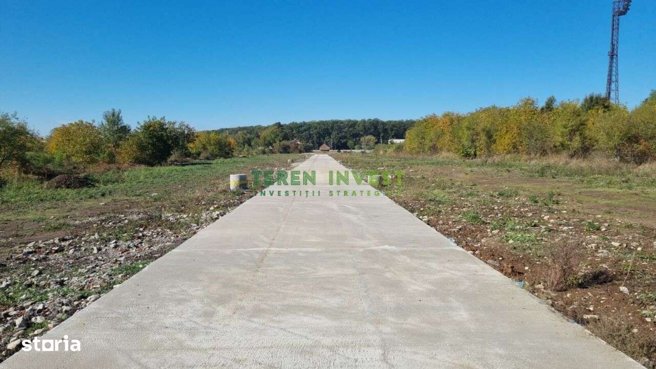 Teren intravilan 550 mp – Săftica, acces direct din DN1-3