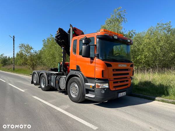 Scania P 380 ORG, 155tkm ! HDS PALFINGER 23002  K 6 - 8