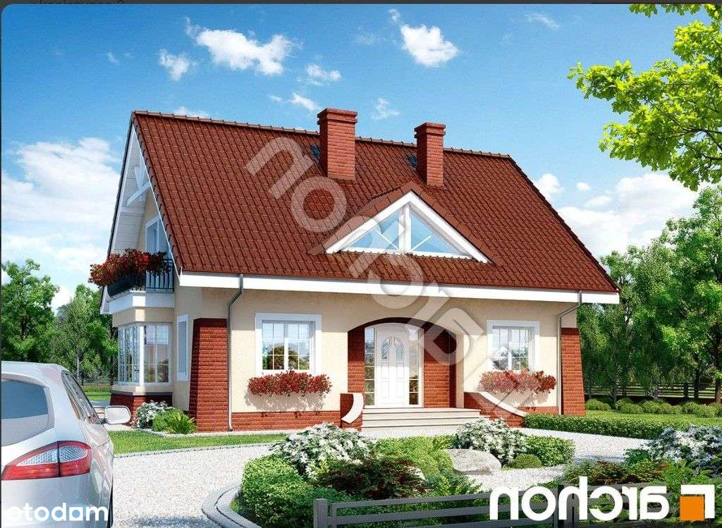 dom z garażem na dużej działce-18