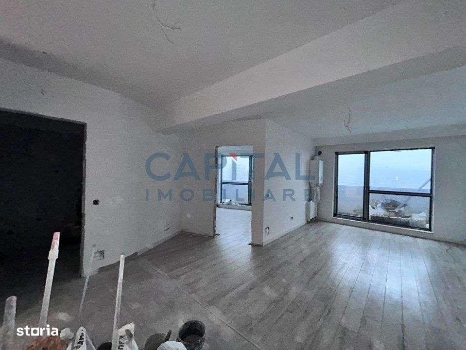 Apartament 2 camere, etaj 1, finisat, ansamblul Wings, priveliste deos - Imagine principală: 2/7