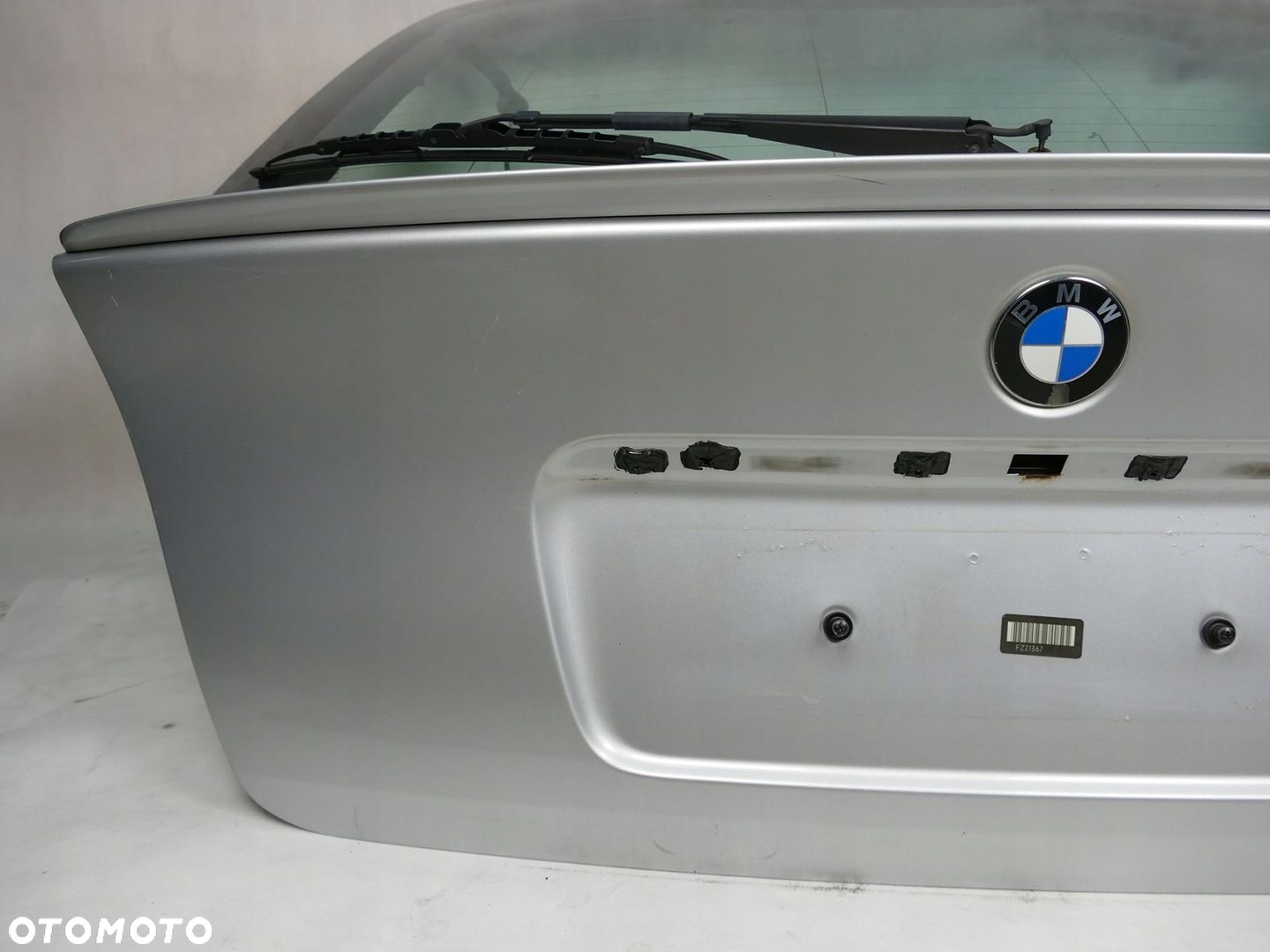 BMW E46 COMPACT KLAPA BAGAŻNIKA SREBRNA - 4