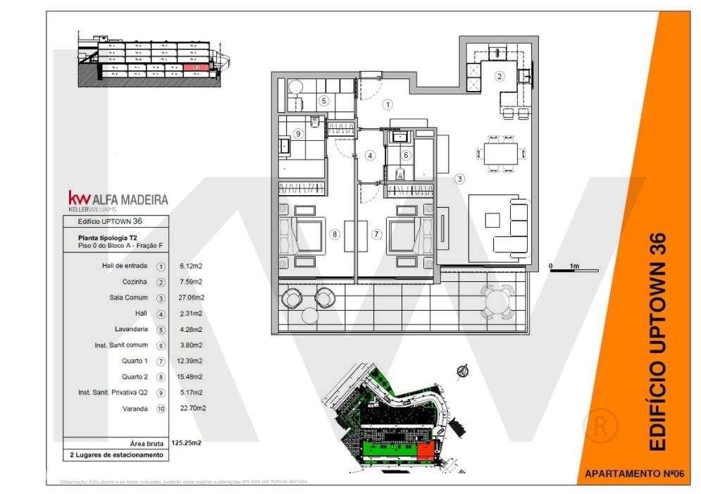 Apartamento Tipologia T2 | Santa Luzia | Funchal | Madeira Island - Grande imagem: 2/46