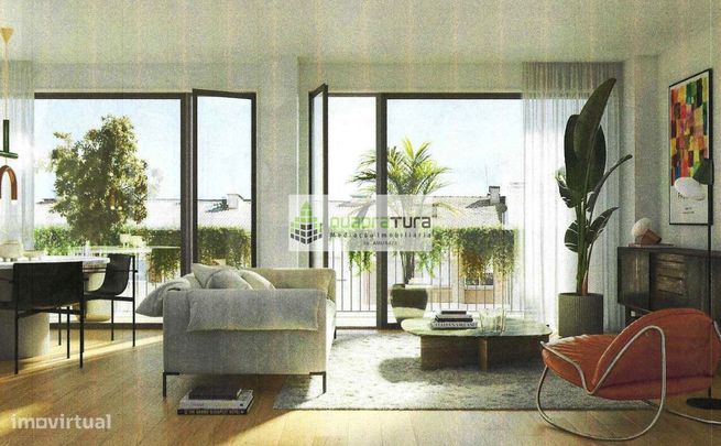Apartamento T2+1 | C/ Terraço (51m2) | Lugar de Garagem e Arrumo | ...-4